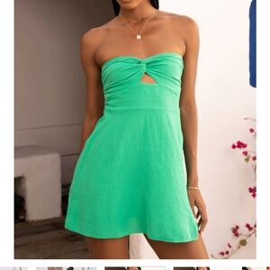 Blanco by Nature Zoey dress in Emerald Green size Medium